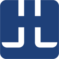 Hog logo anchor rgb blue